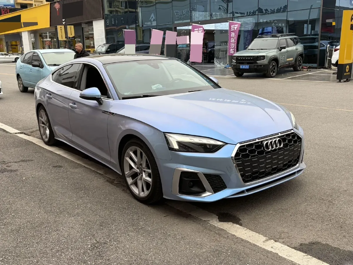 2021 Audi A5 2.0T 204HP L4 7DCT,autocango,china used car exporter,china ev exporter,chinese used car exporter,chinese used ev exporter