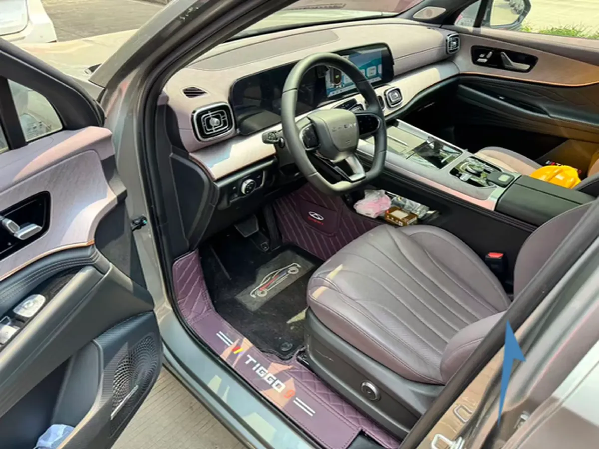 2025 Chery Tiggo 9 2.0T 261HP L4 7DCT,autocango,china used car exporter,china ev exporter,chinese used car exporter,chinese used ev exporter