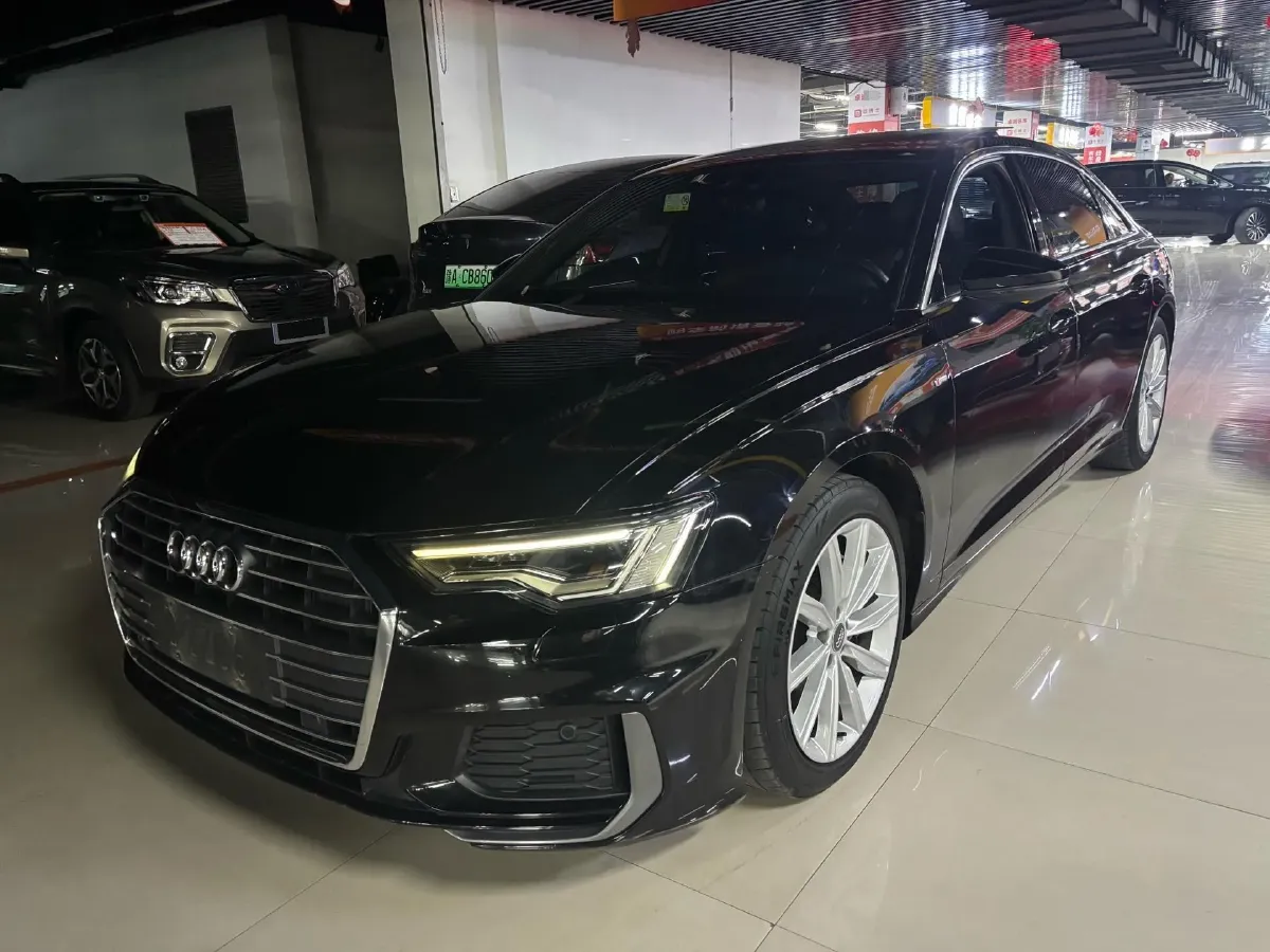 2020 Audi A6L 2.0T 224HP L4 7DCT,autocango,china used car exporter,china ev exporter,chinese used car exporter,chinese used ev exporter