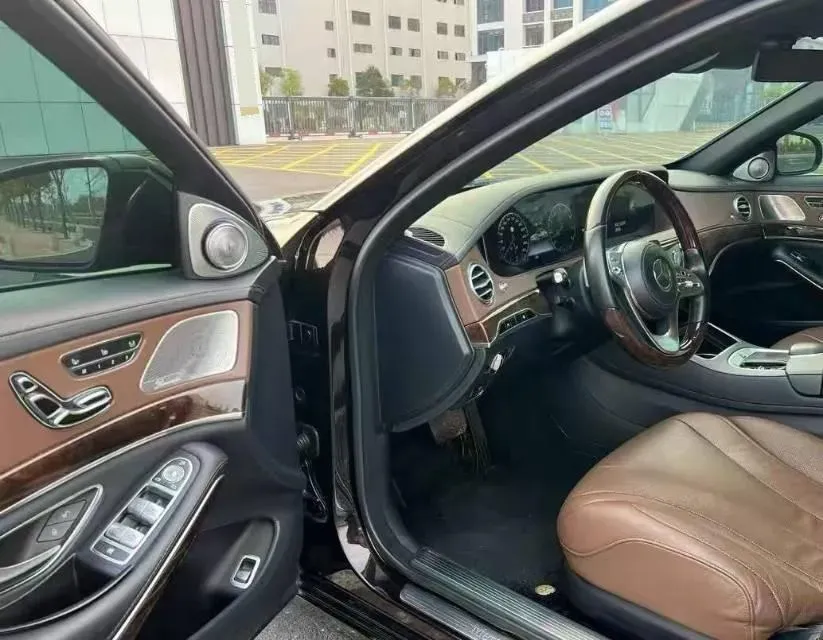 2020 Mercedes-Benz S Class 3.0T 299HP L6 9AT,autocango,china used car exporter,china ev exporter,chinese used car exporter,chinese used ev exporter