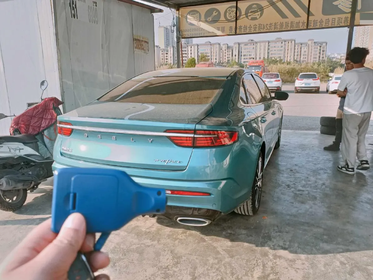 2021 Geely Preface 2.0T 190HP L4 7DCT,autocango,china used car exporter,china ev exporter,chinese used car exporter,chinese used ev exporter