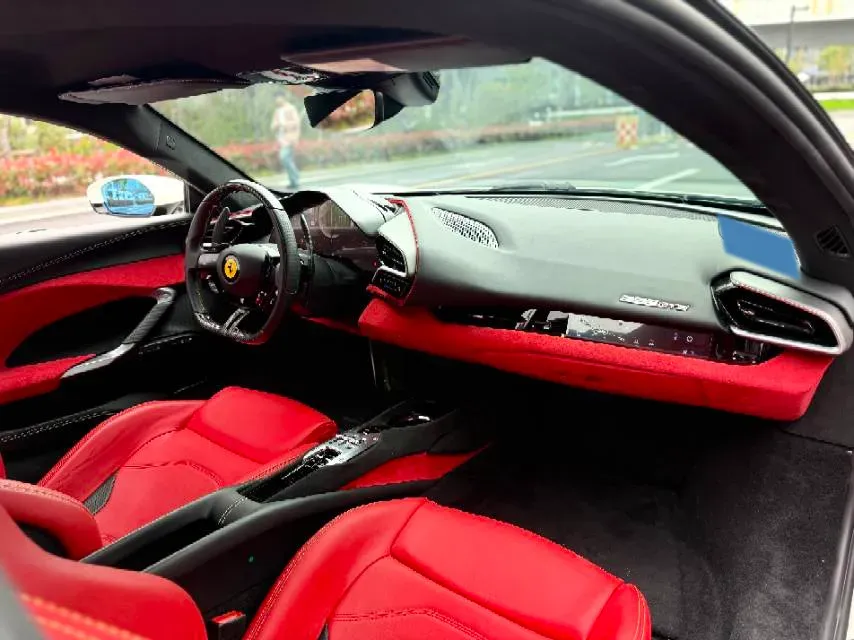 2021 Ferrari 296 3.0T 663HP V6 8DCT PHEV 7.45KWH,autocango,china used car exporter,china ev exporter,chinese used car exporter,chinese used ev exporter