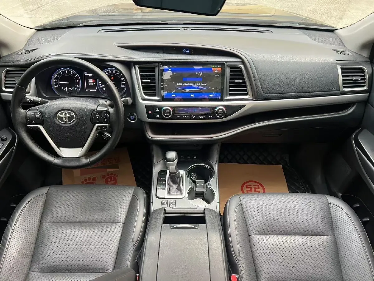 2018 Toyota Highlander 2.0T 220HP L4 6AT,autocango,china used car exporter,china ev exporter,chinese used car exporter,chinese used ev exporter