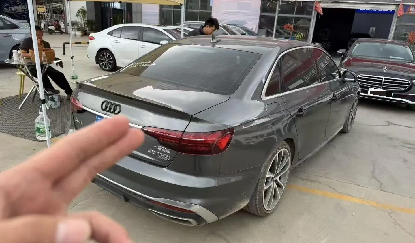 2020 Audi A4L 2.0T 252HP L4 7DCT,autocango,china used car exporter,china ev exporter,chinese used car exporter,chinese used ev exporter