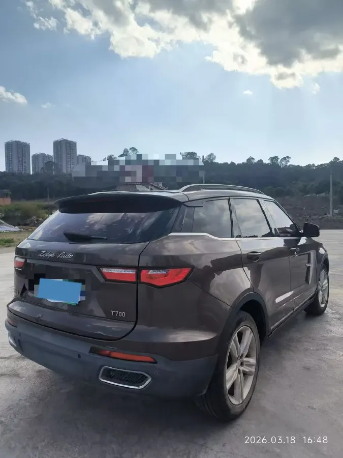 2017 Zotye T700 1.8T 177HP L4 6DCT,autocango,china used car exporter,china ev exporter,chinese used car exporter,chinese used ev exporter