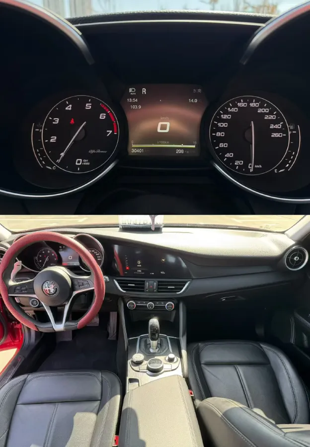 2017 Alfa Romeo Giulia 2.0T 200HP L4 8AT,autocango,china used car exporter,china ev exporter,chinese used car exporter,chinese used ev exporter