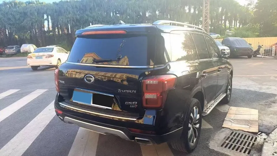 2017 GAC Trumpchi GS8 2.0T 201HP L4 6AT,autocango,china used car exporter,china ev exporter,chinese used car exporter,chinese used ev exporter