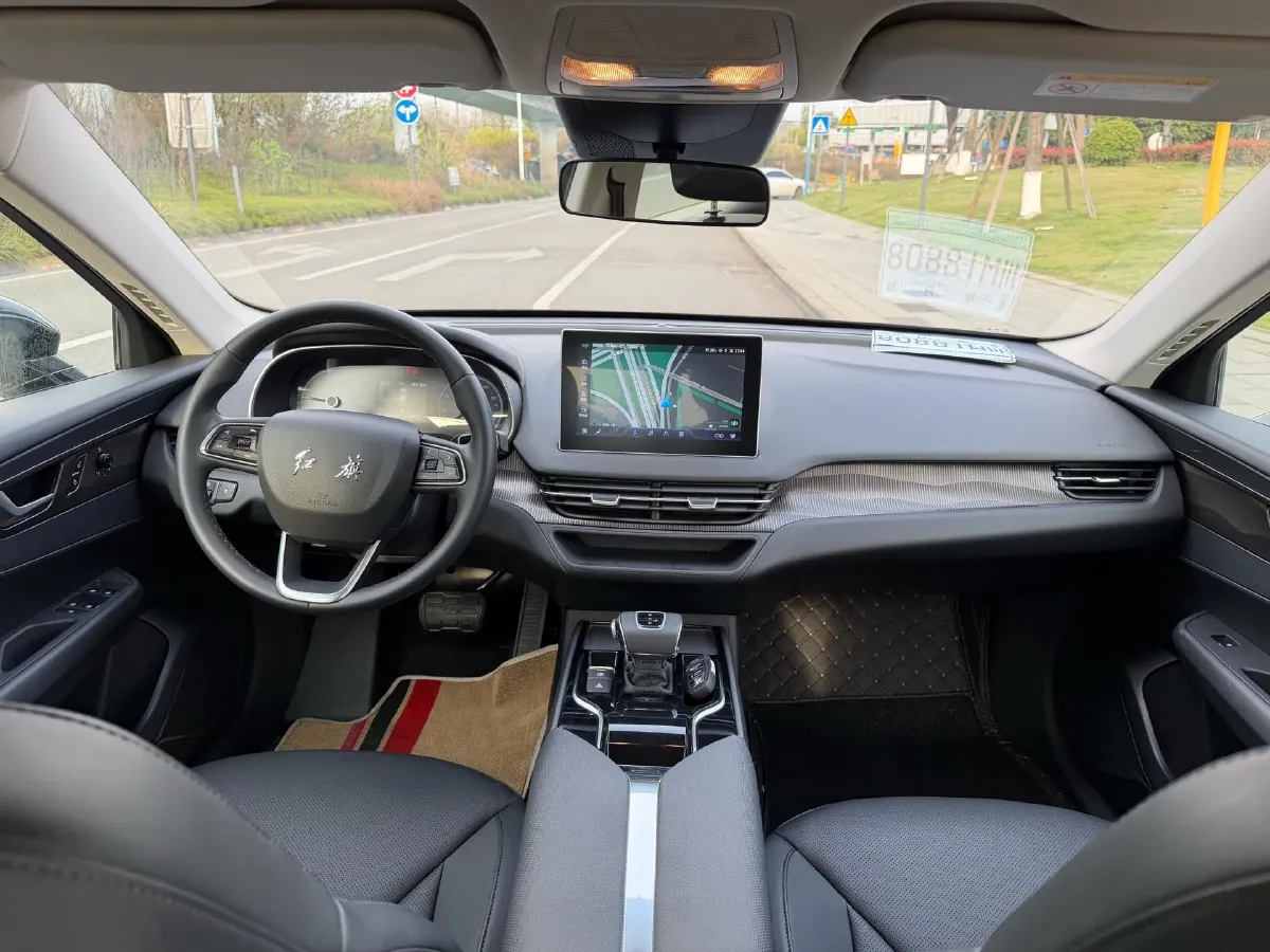 2022 HongQi E-QM5 BEV 54KWH,autocango,china used car exporter,china ev exporter,chinese used car exporter,chinese used ev exporter