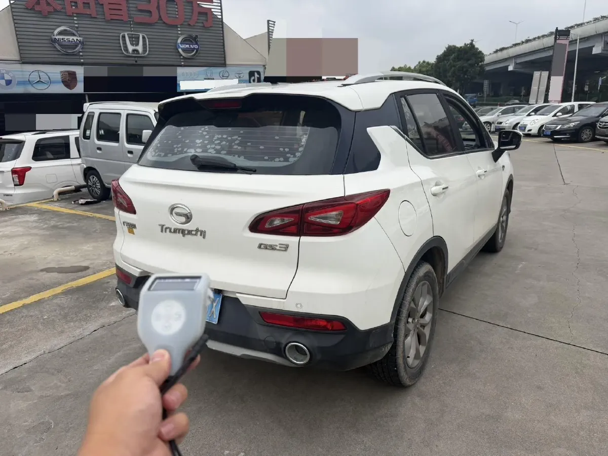 2017 GAC Trumpchi GS3 1.5L 114HP L4 6AT,autocango,china used car exporter,china ev exporter,chinese used car exporter,chinese used ev exporter