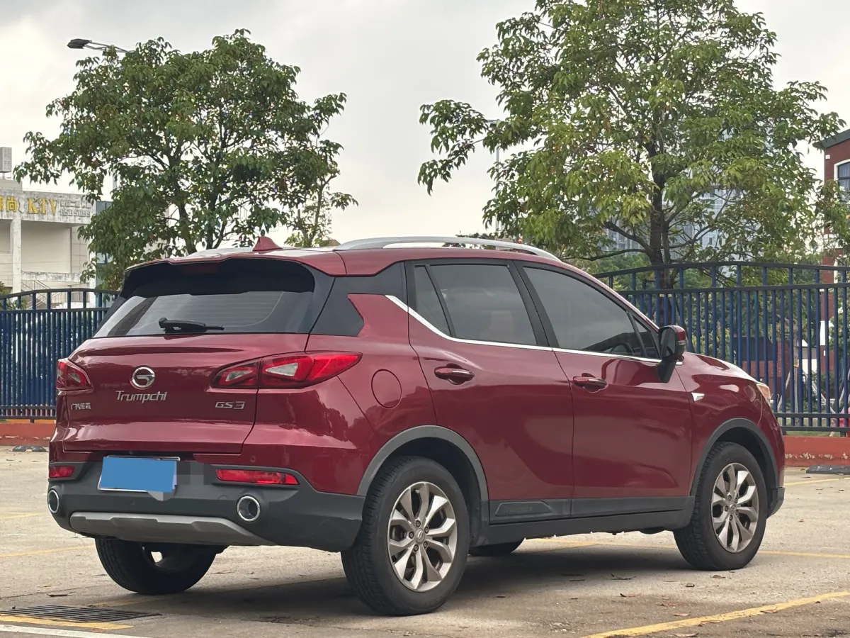 2017 GAC Trumpchi GS3 1.5L 114HP L4 6AT,autocango,china used car exporter,china ev exporter,chinese used car exporter,chinese used ev exporter
