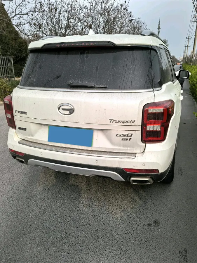 2017 GAC Trumpchi GS8 2.0T 201HP L4 6AT,autocango,china used car exporter,china ev exporter,chinese used car exporter,chinese used ev exporter