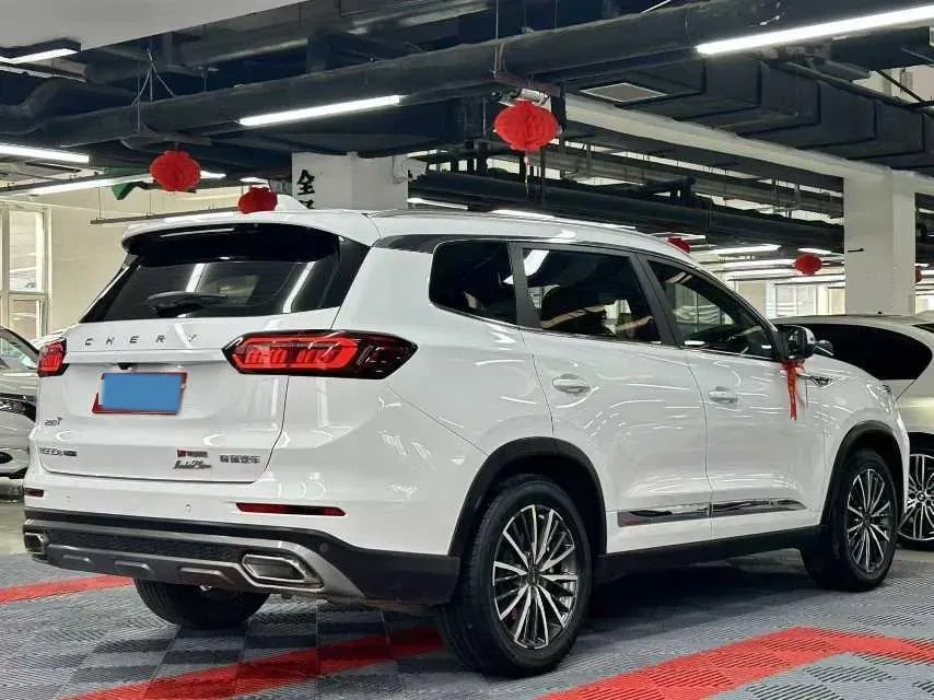 2021 Chery Tiggo 8 Plus 1.6T 197HP L4 7DCT,autocango,china used car exporter,china ev exporter,chinese used car exporter,chinese used ev exporter
