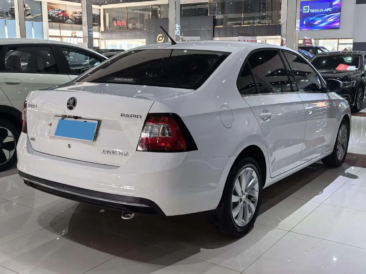 2018 Skoda Rapid 1.6L 110HP L4 6AT,autocango,china used car exporter,china ev exporter,chinese used car exporter,chinese used ev exporter