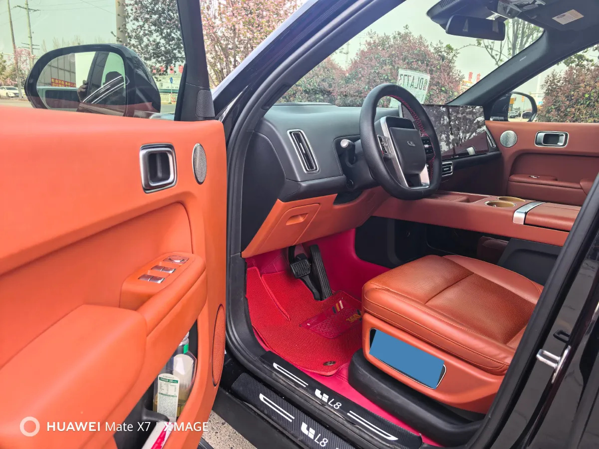 2023 Li L8 Range Extended 154HP REEV 40.9KWH,autocango,china used car exporter,china ev exporter,chinese used car exporter,chinese used ev exporter