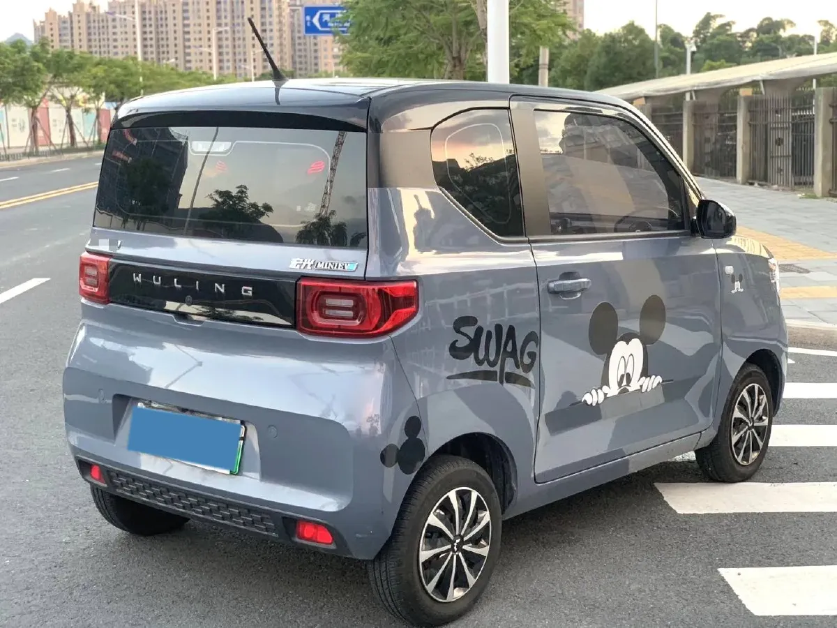 2021 WuLing HongGuang MINI EV BEV 13.8KWH,autocango,china used car exporter,china ev exporter,chinese used car exporter,chinese used ev exporter