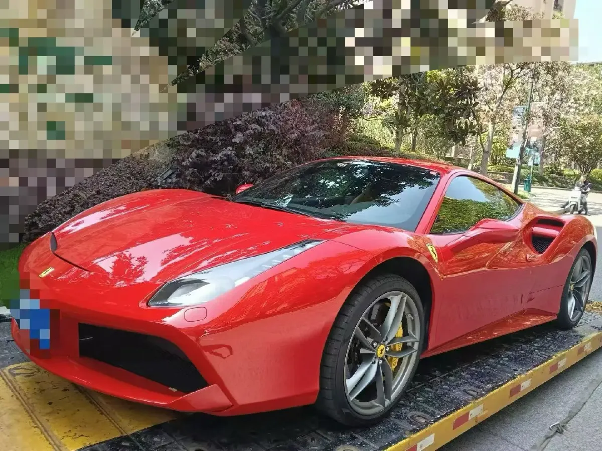 2015 Ferrari 488 3.9T 670HP V8 7DCT,autocango,china used car exporter,china ev exporter,chinese used car exporter,chinese used ev exporter