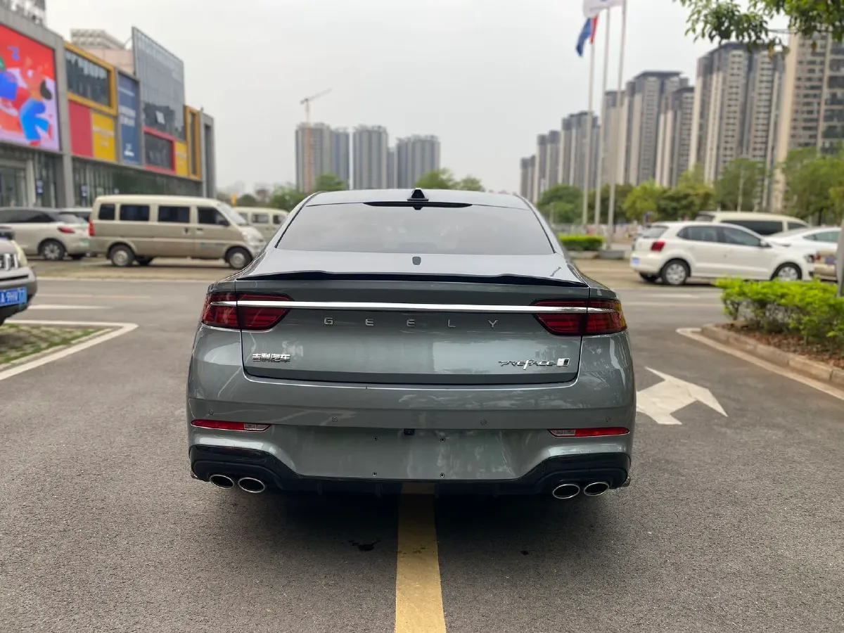 2026 Geely Preface 2.0T 272HP L4 8AT,autocango,china used car exporter,china ev exporter,chinese used car exporter,chinese used ev exporter