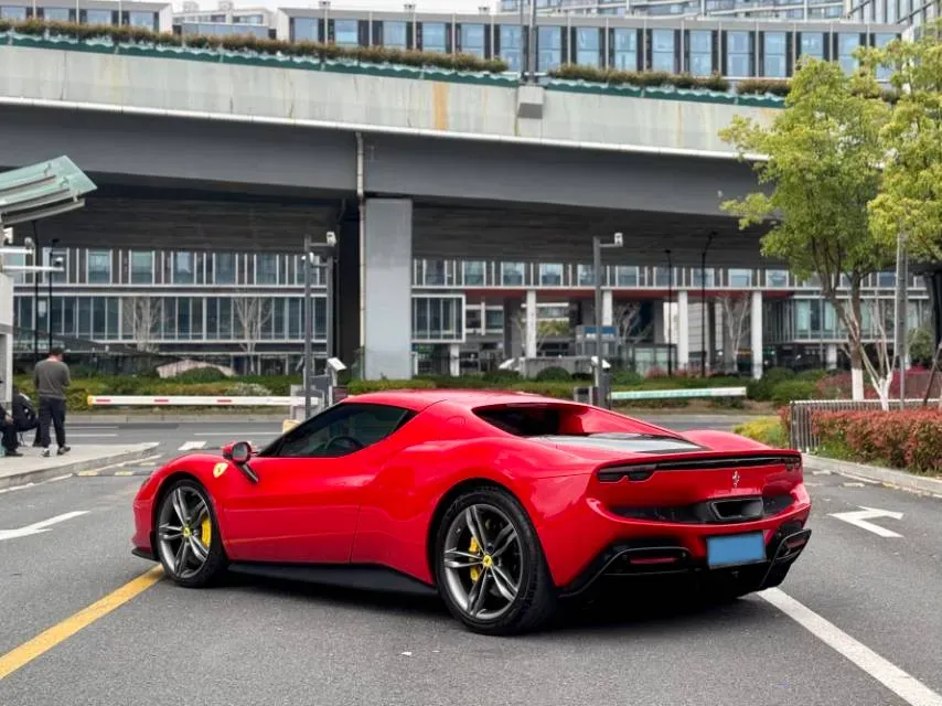 2021 Ferrari 296 3.0T 663HP V6 8DCT PHEV 7.45KWH,autocango,china used car exporter,china ev exporter,chinese used car exporter,chinese used ev exporter