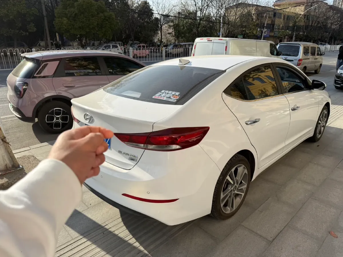 2016 Hyundai Elantra 1.6L 130HP L4 6AT,autocango,china used car exporter,china ev exporter,chinese used car exporter,chinese used ev exporter