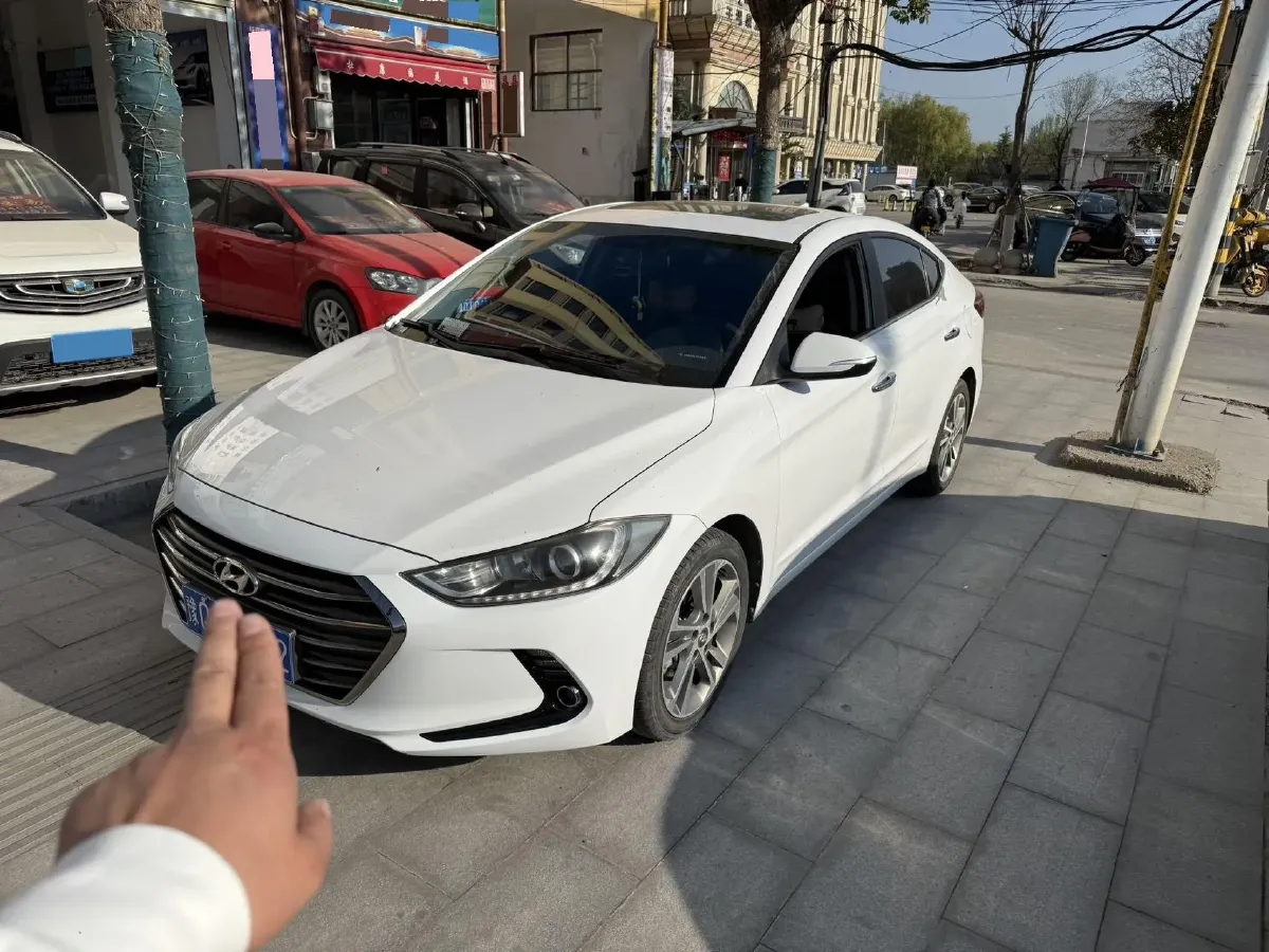 2016 Hyundai Elantra 1.6L 130HP L4 6AT,autocango,china used car exporter,china ev exporter,chinese used car exporter,chinese used ev exporter