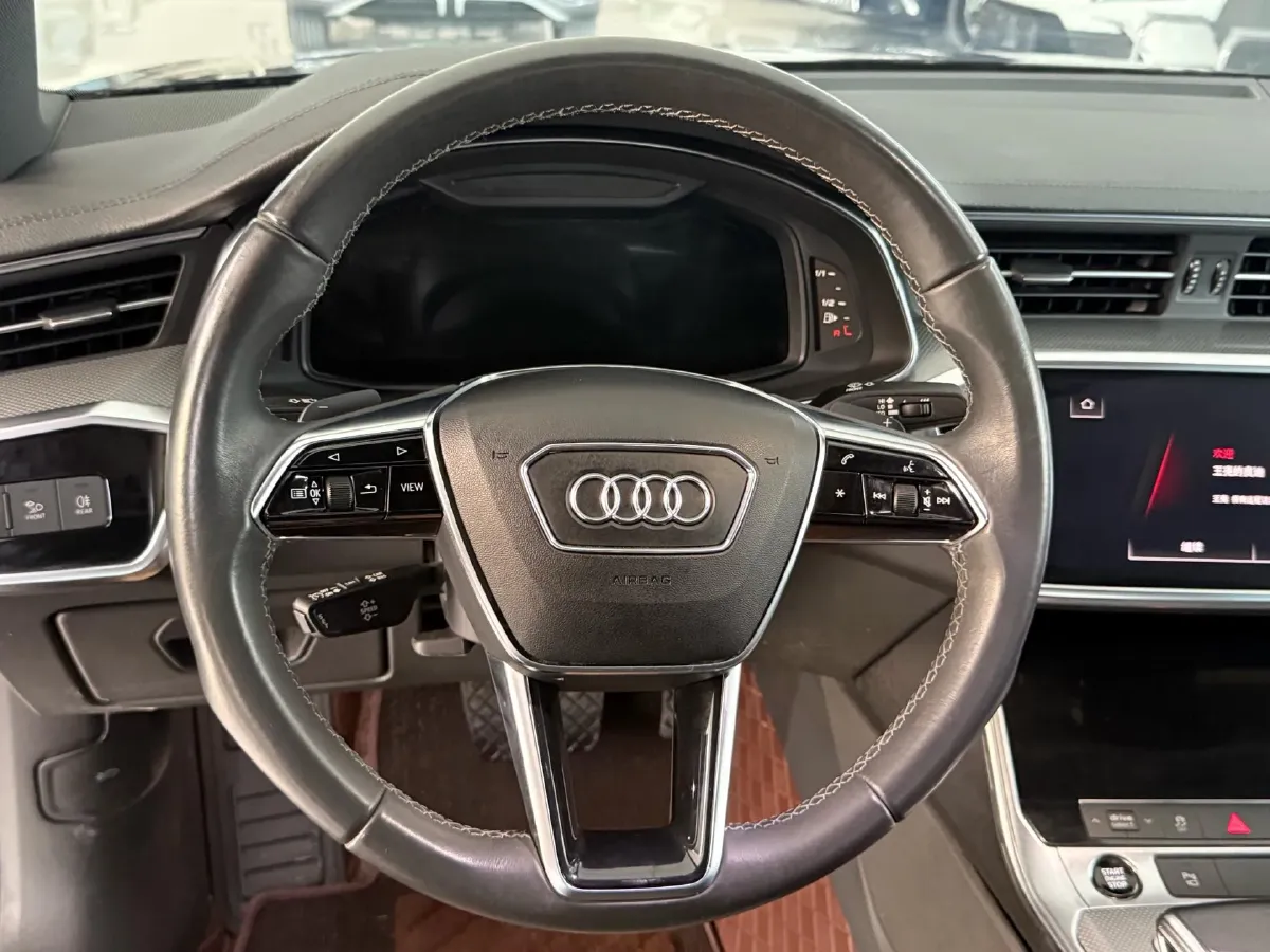 2021 Audi A6L 2.0T 190HP L4 7DCT,autocango,china used car exporter,china ev exporter,chinese used car exporter,chinese used ev exporter