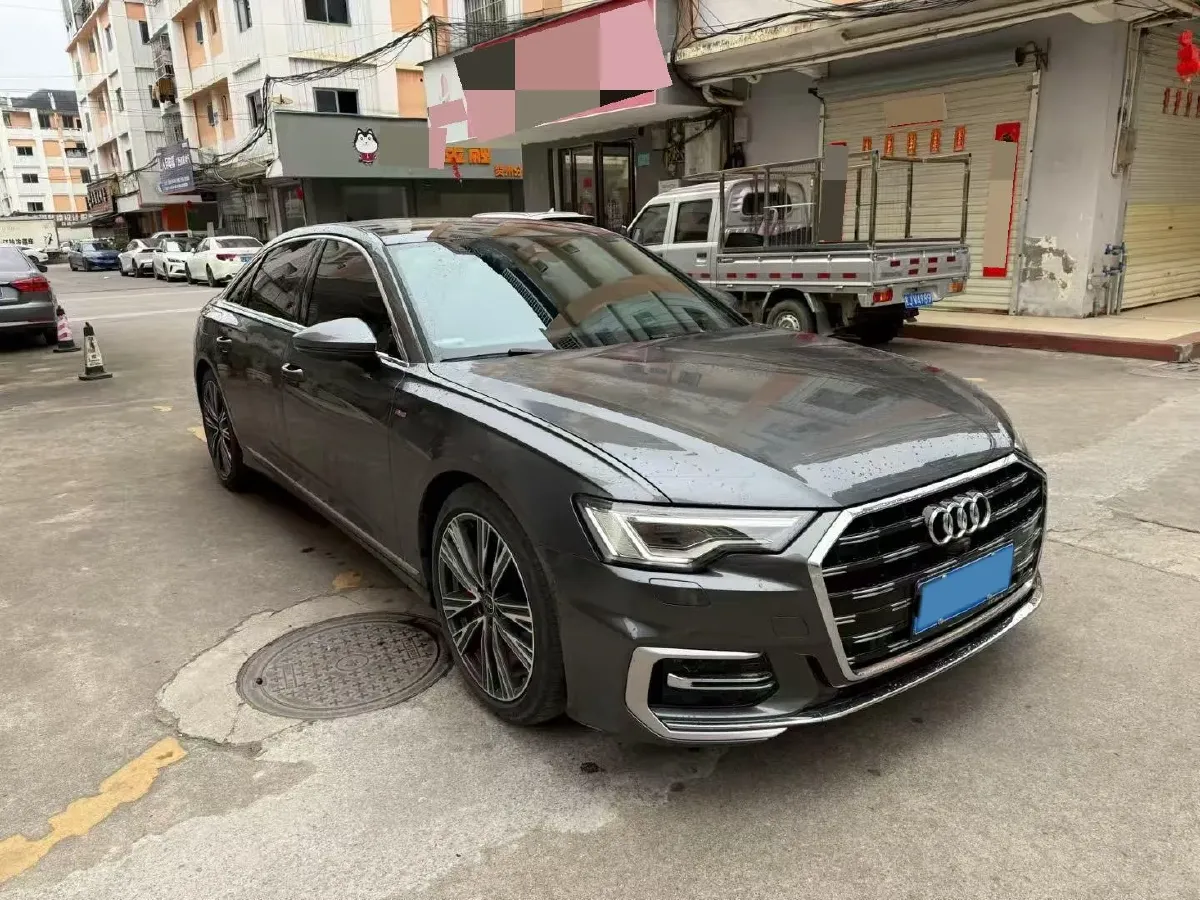 2023 Audi A6L 2.0T 245HP L4 7DCT,autocango,china used car exporter,china ev exporter,chinese used car exporter,chinese used ev exporter
