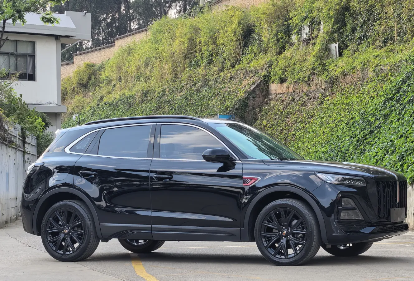 2025 HongQi HS5 2.0T 252HP L4 8AT,autocango,china used car exporter,china ev exporter,chinese used car exporter,chinese used ev exporter