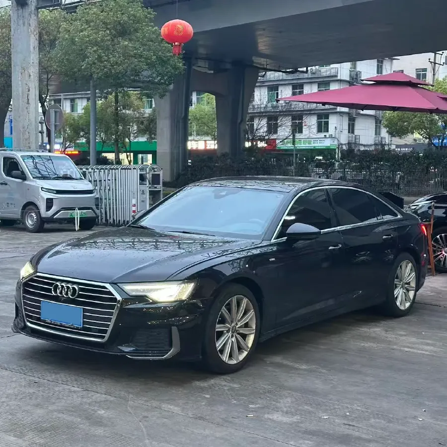 2021 Audi A6L 2.0T 224HP L4 7DCT,autocango,china used car exporter,china ev exporter,chinese used car exporter,chinese used ev exporter