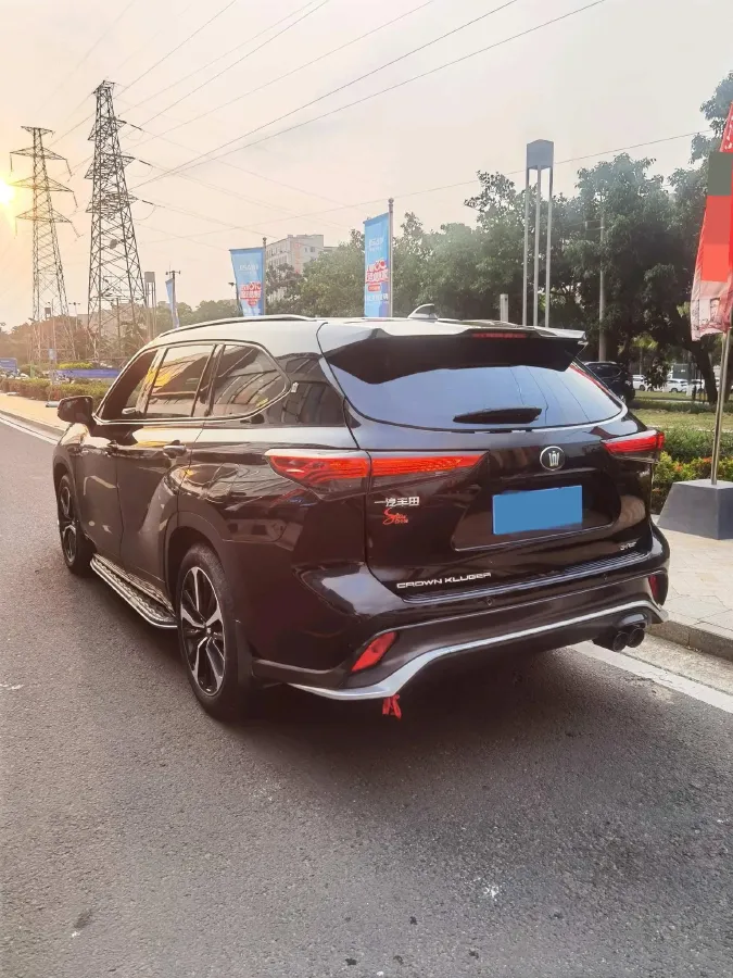 2021 Toyota Crown Kluger 2.5L 192HP L4 E-CVT Hybrid,autocango,china used car exporter,china ev exporter,chinese used car exporter,chinese used ev exporter