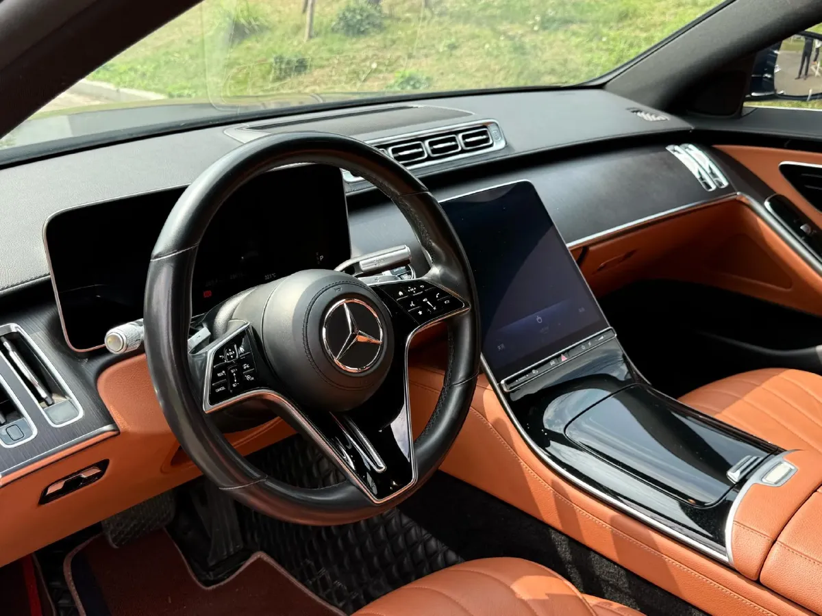 2023 Mercedes-Benz S Class 2.5T 313HP L6 9AT,autocango,china used car exporter,china ev exporter,chinese used car exporter,chinese used ev exporter