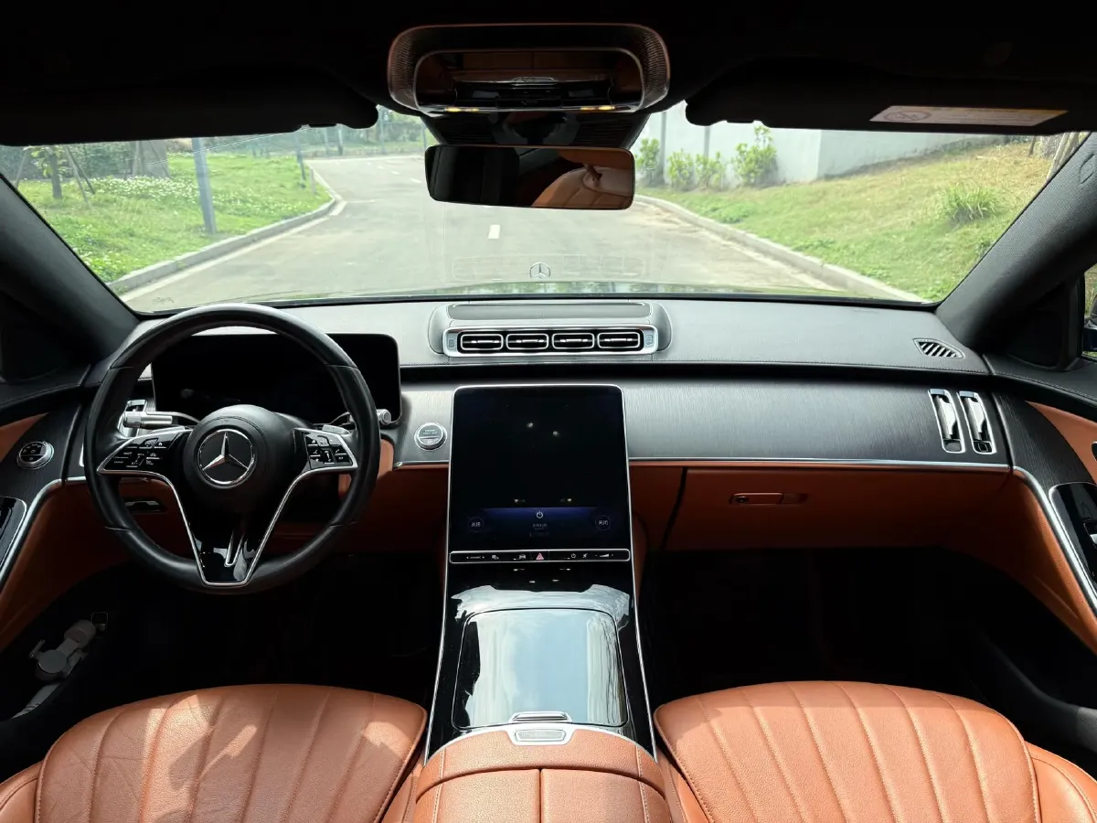 2023 Mercedes-Benz S Class 2.5T 313HP L6 9AT,autocango,china used car exporter,china ev exporter,chinese used car exporter,chinese used ev exporter