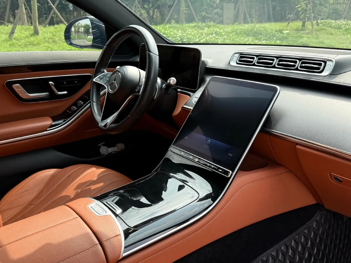 2023 Mercedes-Benz S Class 2.5T 313HP L6 9AT,autocango,china used car exporter,china ev exporter,chinese used car exporter,chinese used ev exporter