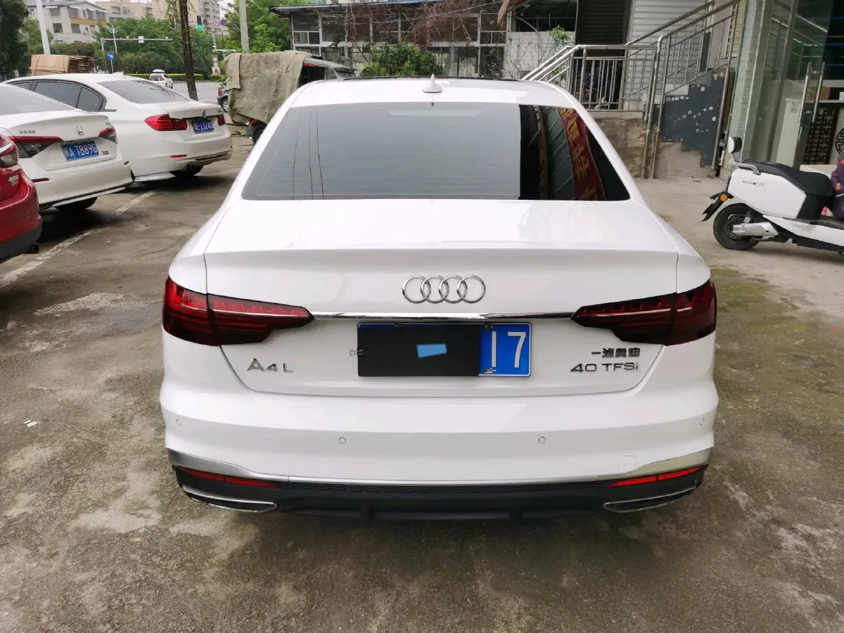 2020 Audi A4L 2.0T 190HP L4 7DCT,autocango,china used car exporter,china ev exporter,chinese used car exporter,chinese used ev exporter