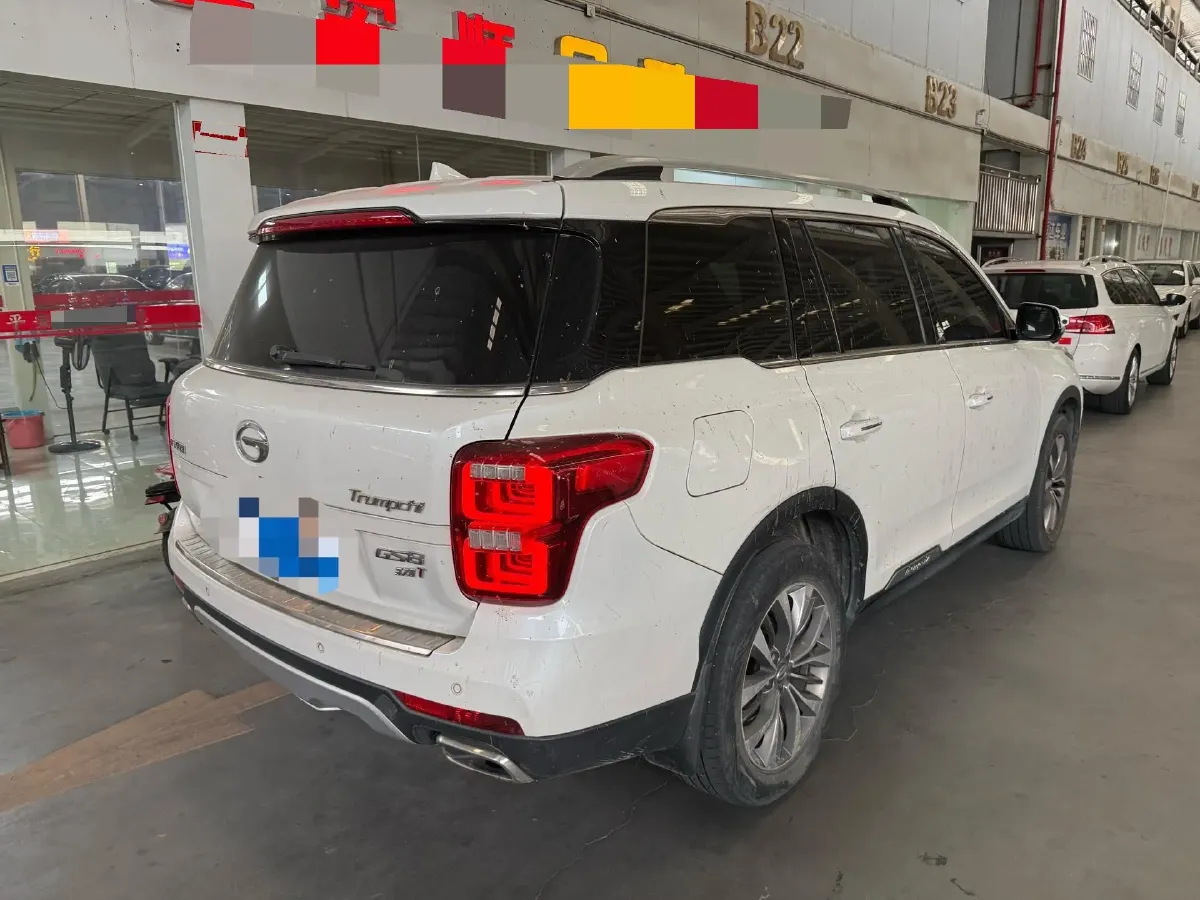 2017 GAC Trumpchi GS8 2.0T 201HP L4 6AT,autocango,china used car exporter,china ev exporter,chinese used car exporter,chinese used ev exporter
