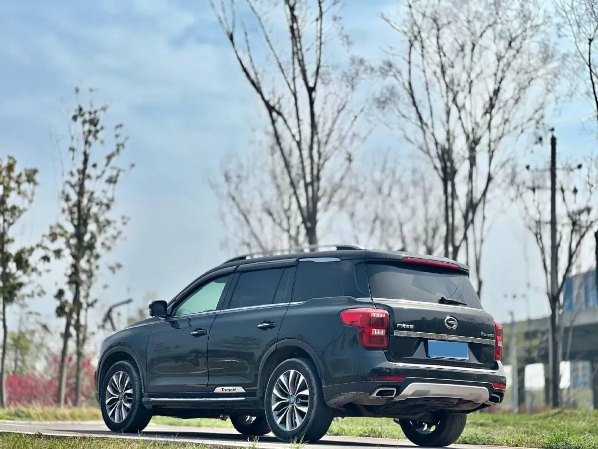 2017 GAC Trumpchi GS8 2.0T 201HP L4 6AT,autocango,china used car exporter,china ev exporter,chinese used car exporter,chinese used ev exporter