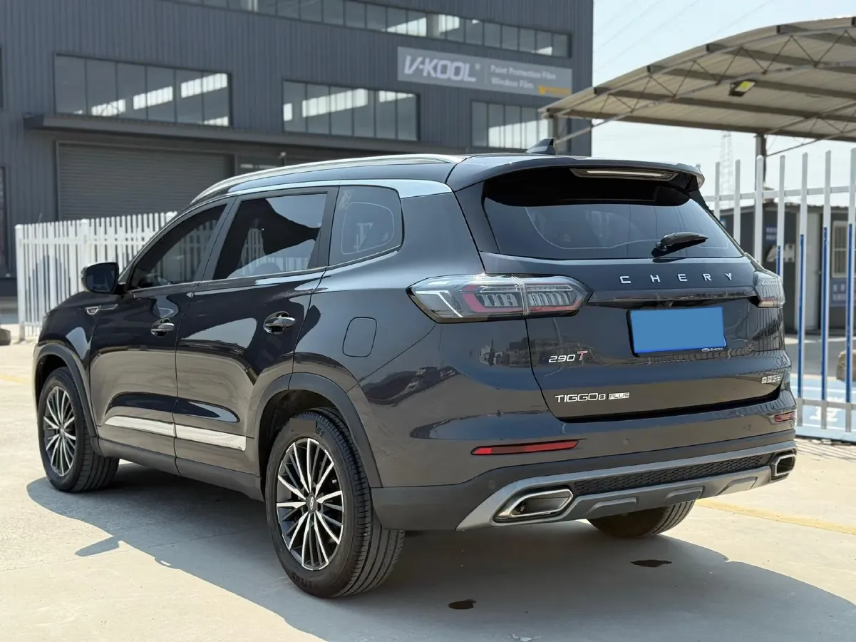 2022 Chery Tiggo 8 Plus 1.6T 197HP L4 7DCT,autocango,china used car exporter,china ev exporter,chinese used car exporter,chinese used ev exporter