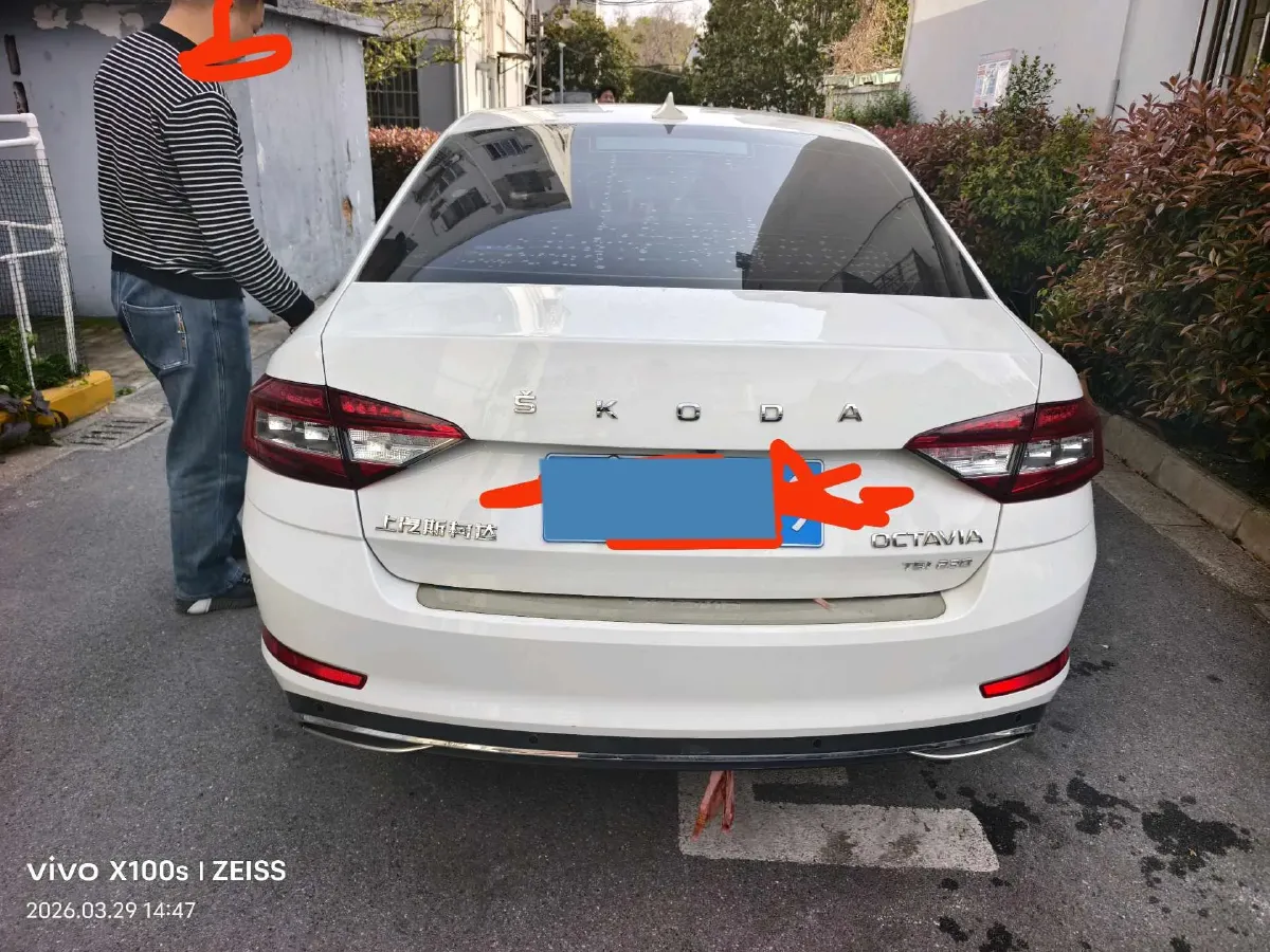 2020 Skoda Octavia 1.2T 116HP L4 7DCT,autocango,china used car exporter,china ev exporter,chinese used car exporter,chinese used ev exporter