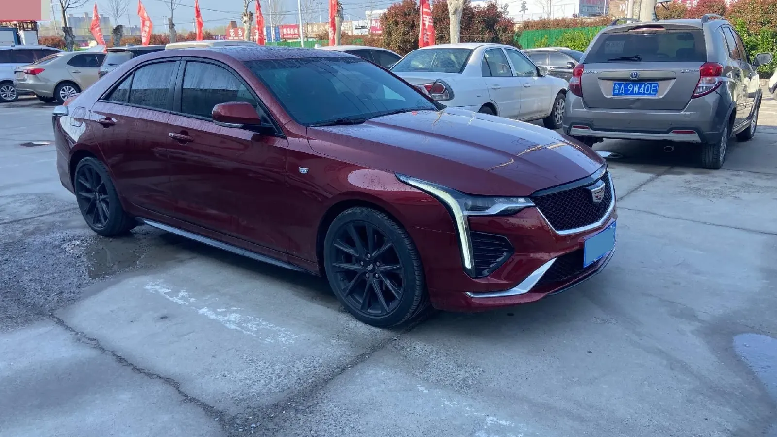 2021 Cadillac CT4 2.0T 237HP L4 8AT,autocango,china used car exporter,china ev exporter,chinese used car exporter,chinese used ev exporter