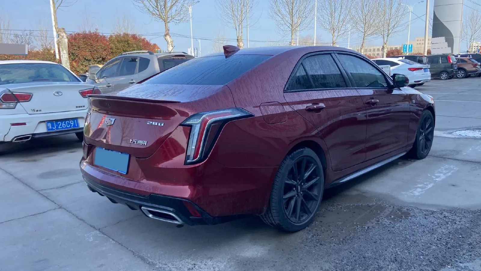 2021 Cadillac CT4 2.0T 237HP L4 8AT,autocango,china used car exporter,china ev exporter,chinese used car exporter,chinese used ev exporter