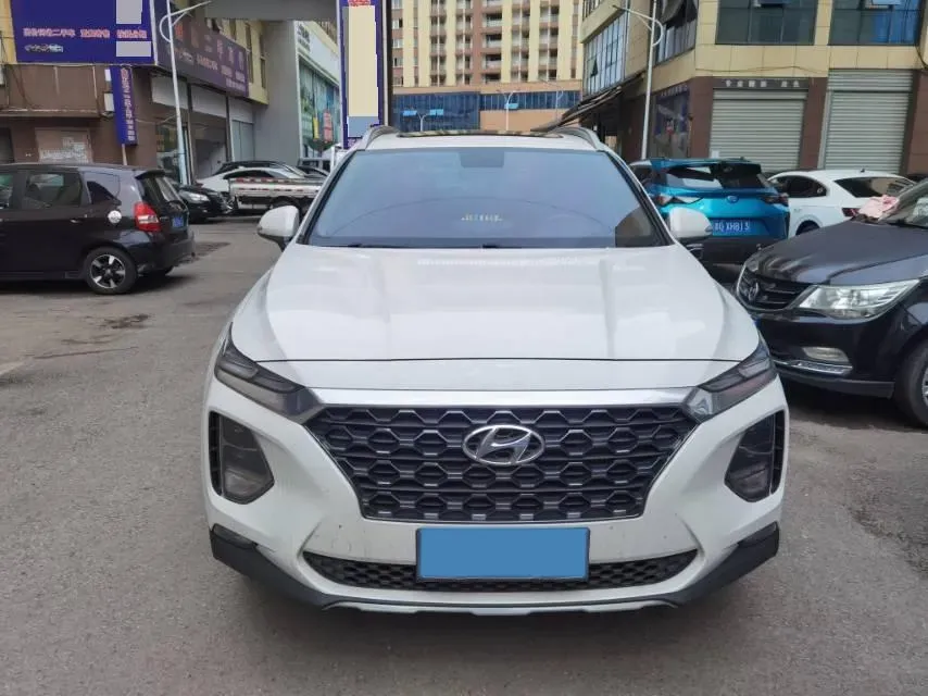2019 Hyundai Santafe 2.0T 240HP L4 8AT,autocango,china used car exporter,china ev exporter,chinese used car exporter,chinese used ev exporter