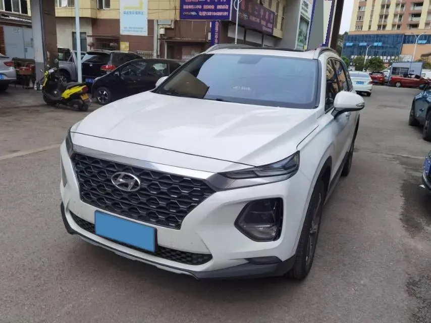 2019 Hyundai Santafe 2.0T 240HP L4 8AT,autocango,china used car exporter,china ev exporter,chinese used car exporter,chinese used ev exporter