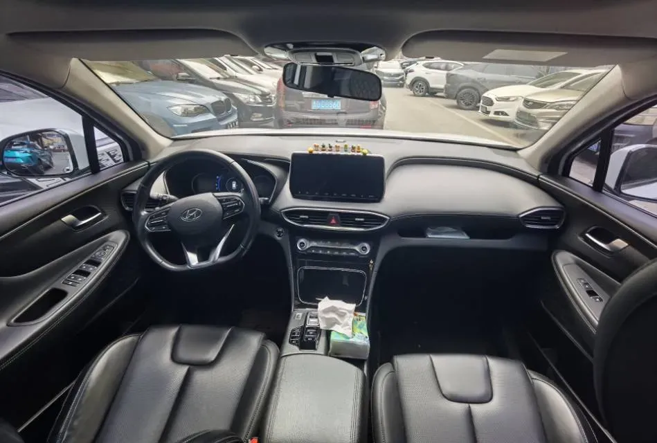 2019 Hyundai Santafe 2.0T 240HP L4 8AT,autocango,china used car exporter,china ev exporter,chinese used car exporter,chinese used ev exporter