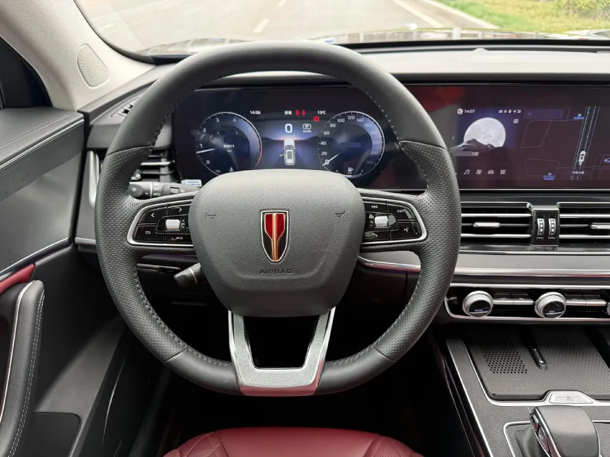 2023 HongQi HS5 2.0T 252HP L4 8AT,autocango,china used car exporter,china ev exporter,chinese used car exporter,chinese used ev exporter