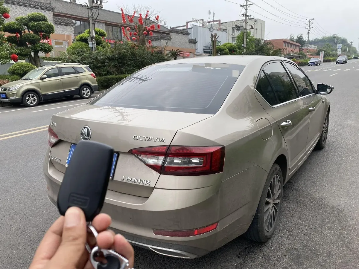 2018 Skoda Octavia 1.2T 116HP L4 7DCT,autocango,china used car exporter,china ev exporter,chinese used car exporter,chinese used ev exporter
