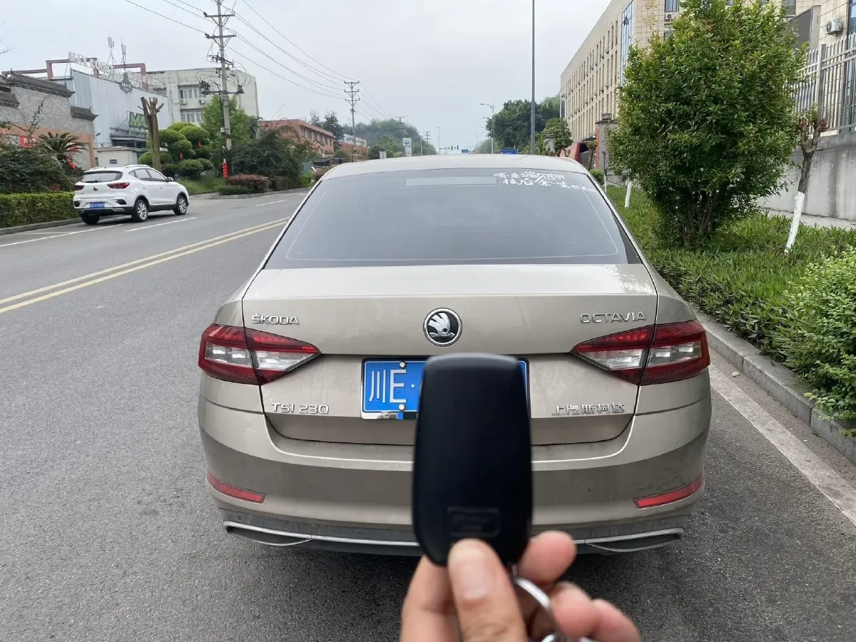 2018 Skoda Octavia 1.2T 116HP L4 7DCT,autocango,china used car exporter,china ev exporter,chinese used car exporter,chinese used ev exporter