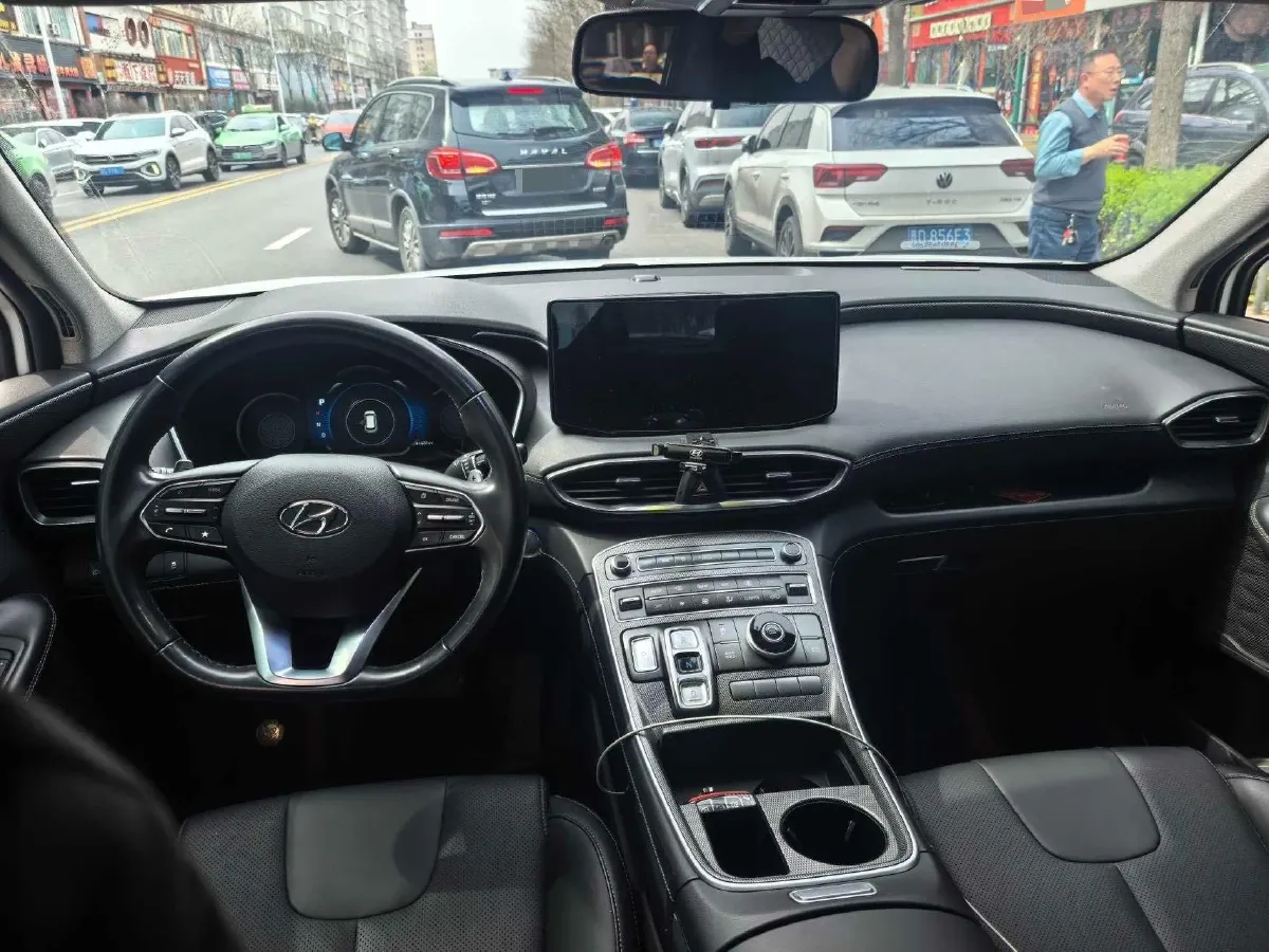 2023 Hyundai Santafe 2.0T 230HP L4 8AT,autocango,china used car exporter,china ev exporter,chinese used car exporter,chinese used ev exporter
