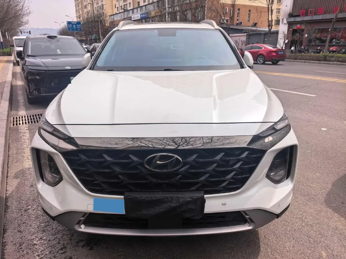 2023 Hyundai Santafe 2.0T 230HP L4 8AT,autocango,china used car exporter,china ev exporter,chinese used car exporter,chinese used ev exporter