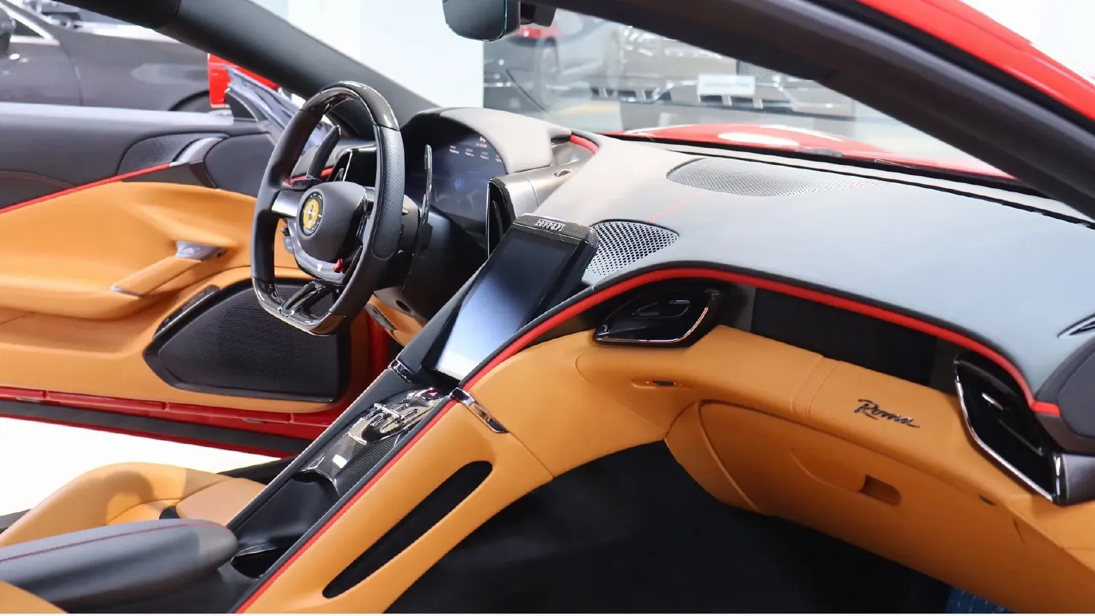 2020 Ferrari Roma 3.9T 620HP V8 8DCT,autocango,china used car exporter,china ev exporter,chinese used car exporter,chinese used ev exporter