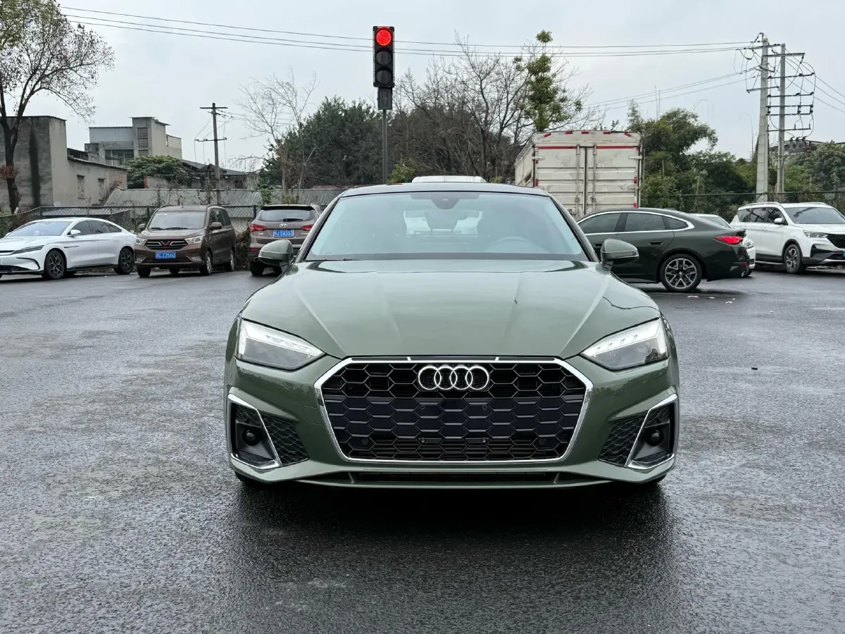 2021 Audi A5 2.0T 204HP L4 7DCT,autocango,china used car exporter,china ev exporter,chinese used car exporter,chinese used ev exporter