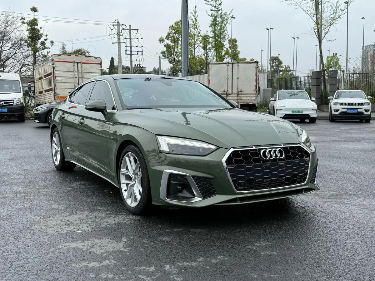 2021 Audi A5 2.0T 204HP L4 7DCT,autocango,china used car exporter,china ev exporter,chinese used car exporter,chinese used ev exporter